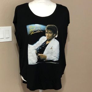 Michael Jackson black tunic size L